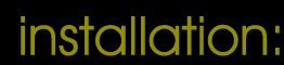 Instalaltion coverUPS